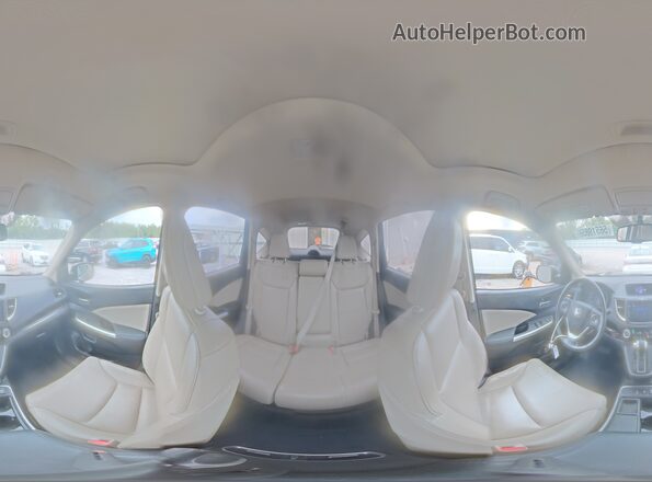 5J6RM4H76GL124068 2016 HONDA CR-V Gray 360 interior view