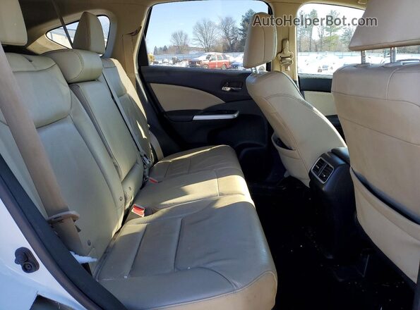 5J6RM4H76GL130002 2016 HONDA CR-V White Widok tylnych siedzeń