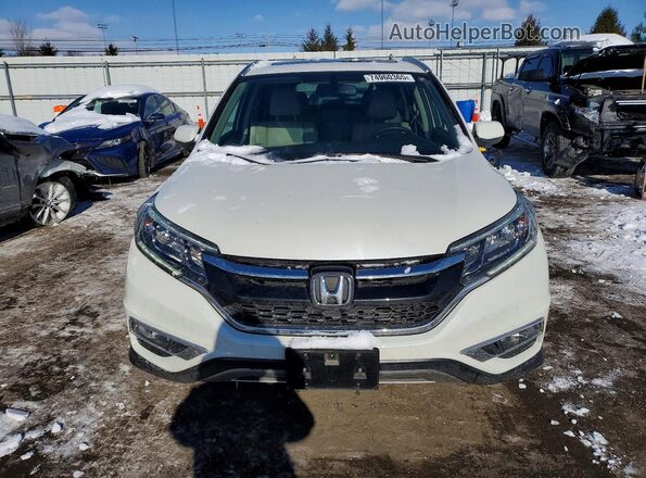 5J6RM4H76GL130002 2016 HONDA CR-V White Widok z przodu