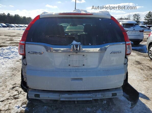 5J6RM4H76GL130002 2016 HONDA CR-V White Widok z tyłu