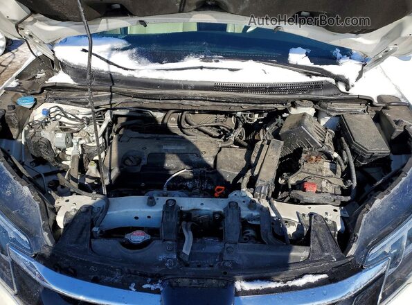 5J6RM4H76GL130002 2016 HONDA CR-V White Widok wnętrza z tyłu