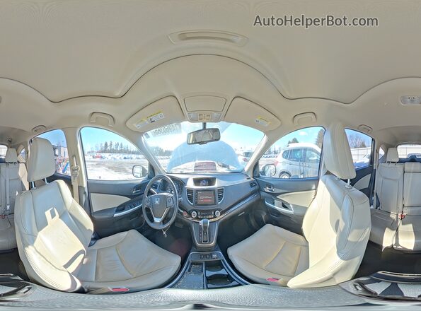 5J6RM4H76GL130002 2016 HONDA CR-V White Widok naklejki z numerem VIN