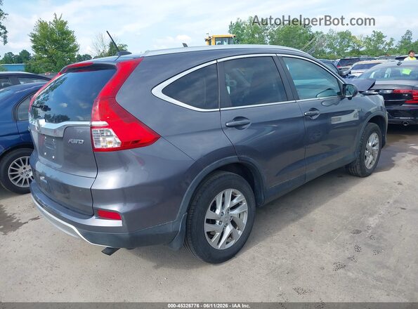 5J6RM4H77GL004084 2016 HONDA CR-V Gray Задня права чверть