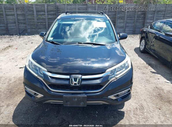 5J6RM4H78GL074290 2016 HONDA CR-V Черный Вид щитка приборов