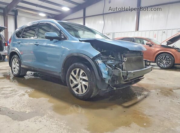 5J6RM4H79GL008220 2016 HONDA CR-V Blue Delantero derecho
