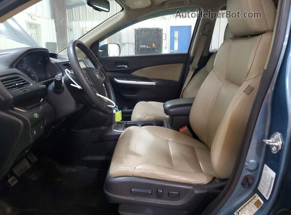 5J6RM4H79GL008220 2016 HONDA CR-V Blue Vista interior delantera