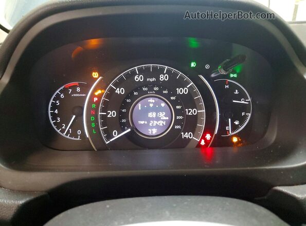 5J6RM4H79GL008220 2016 HONDA CR-V Blue Vista del cuadro de instrumentos