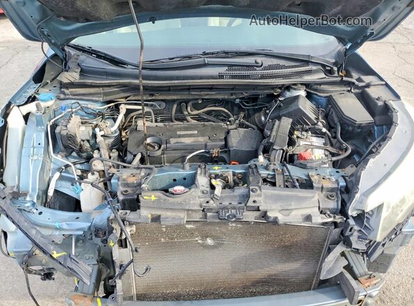 5J6RM4H7XGL008260 2016 HONDA CR-V Blue Engine compartment view
