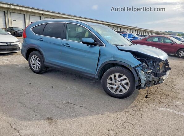 5J6RM4H7XGL008260 2016 HONDA CR-V Blue Front right