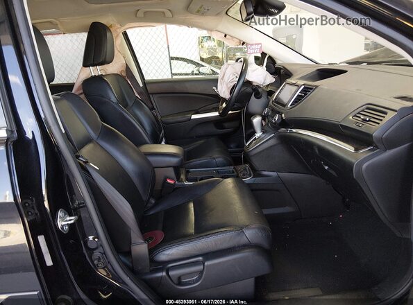 5J6RM4H91GL006771 2016 HONDA CR-V Black Vista interior delantera