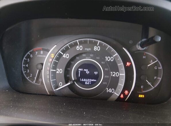 5J6RM4H91GL006771 2016 HONDA CR-V Black Vista de los asientos traseros