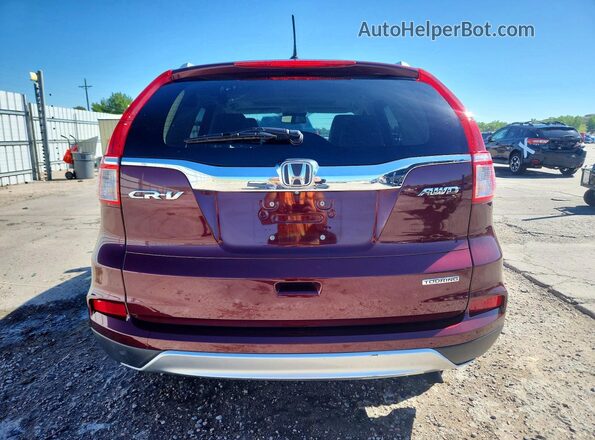 5J6RM4H92GL048706 2016 HONDA CR-V Burgundy Հետևի տեսք