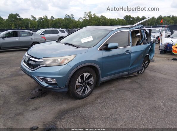 5J6RM4H94GL014461 2016 HONDA CR-V Light Blue Vista tres cuartos delantera izquierda
