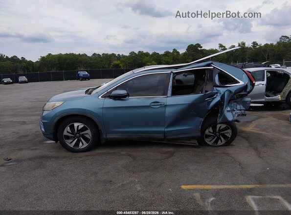 5J6RM4H94GL014461 2016 HONDA CR-V Light Blue Vista interior trasera