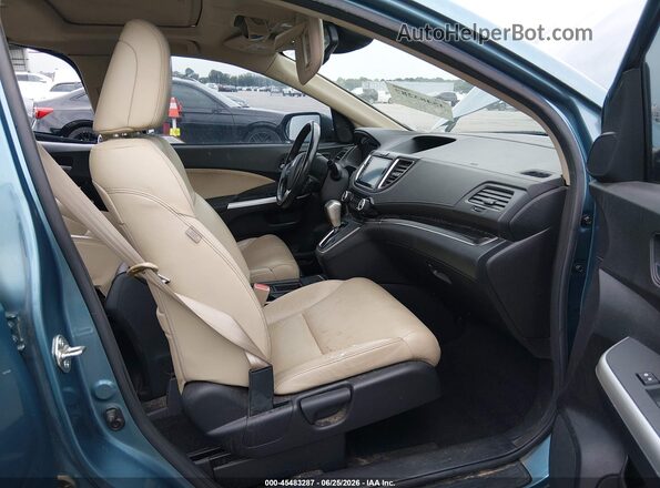 5J6RM4H94GL014461 2016 HONDA CR-V Light Blue Vista interior delantera