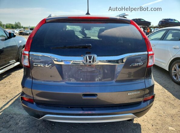 5J6RM4H95GL809437 2016 HONDA CR-V Серый Вид сзади