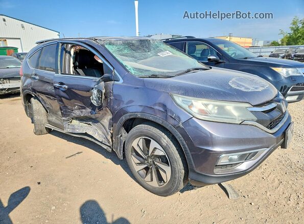 5J6RM4H95GL809437 2016 HONDA CR-V Серый Передняя правая четверть