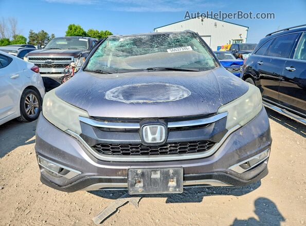5J6RM4H95GL809437 2016 HONDA CR-V Серый Вид спереди