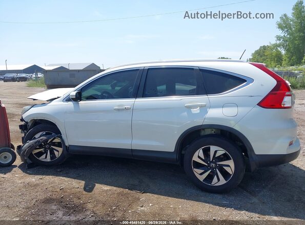 5J6RM4H96GL020570 2016 HONDA CR-V White Widok wnętrza z tyłu