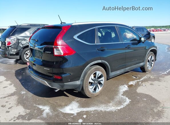 5J6RM4H96GL129000 2016 HONDA CR-V Black Tył prawy