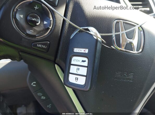 5J6RM4H96GL129000 2016 HONDA CR-V Black Widok deski rozdzielczej