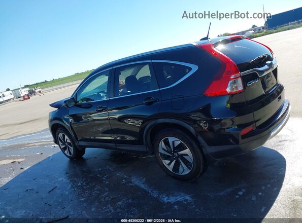 5J6RM4H96GL129000 2016 HONDA CR-V Black Widok wnętrza 360 stopni