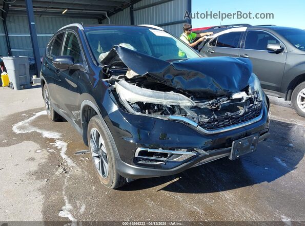 5J6RM4H96GL129000 2016 HONDA CR-V Black Widok z przodu