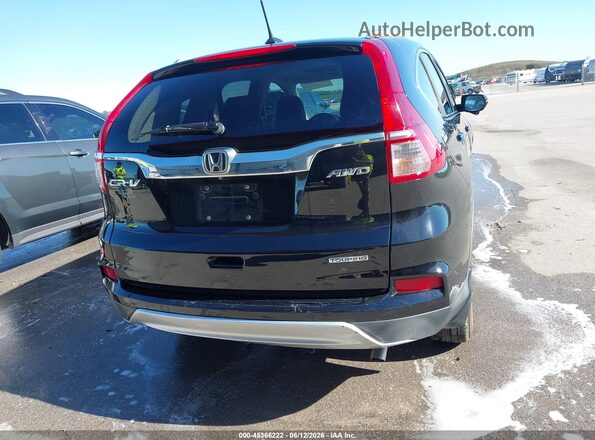 5J6RM4H96GL129000 2016 HONDA CR-V Black 