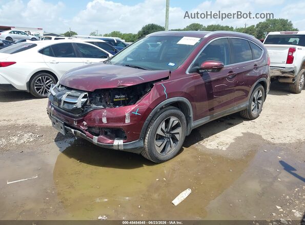 5J6RM4H97GL027138 2016 HONDA CR-V Burgundy Передня ліва чверть