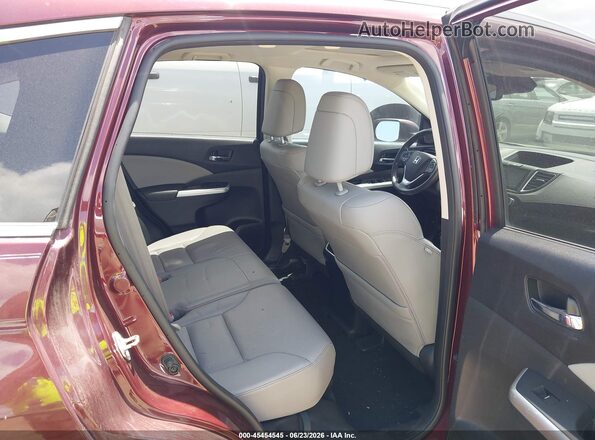 5J6RM4H97GL027138 2016 HONDA CR-V Burgundy Вид наклейки з VIN-кодом