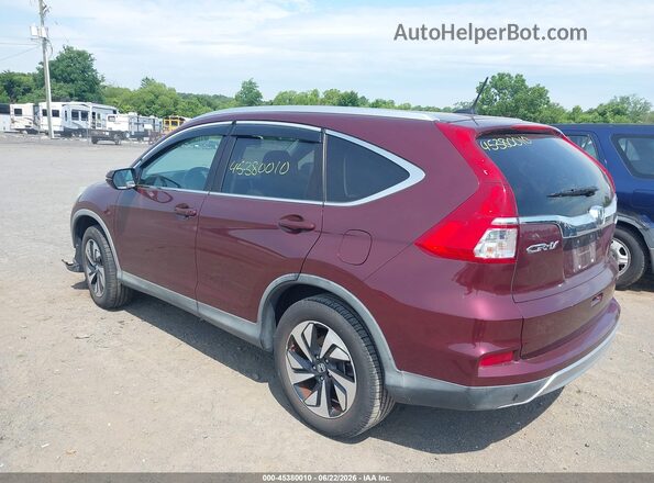 5J6RM4H97GL071110 2016 HONDA CR-V Red Հետևի ձախ