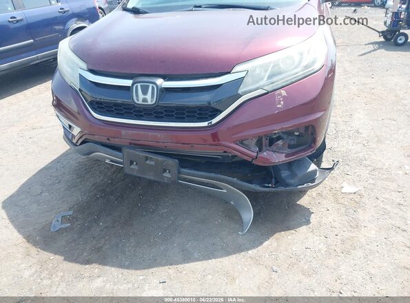 5J6RM4H97GL071110 2016 HONDA CR-V Red 