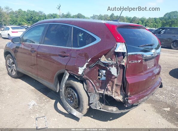 5J6RM4H98GL063355 2016 HONDA CR-V Burgundy 