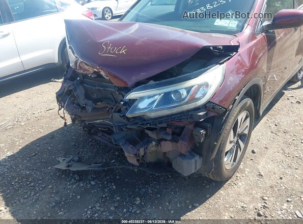 5J6RM4H98GL063355 2016 HONDA CR-V Burgundy 