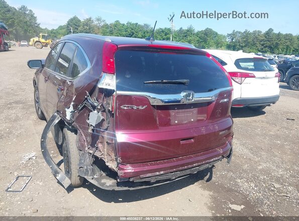 5J6RM4H98GL063355 2016 HONDA CR-V Burgundy 