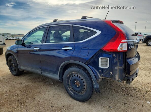 5J6RM4H98GL802045 2016 HONDA CR-V Blue 