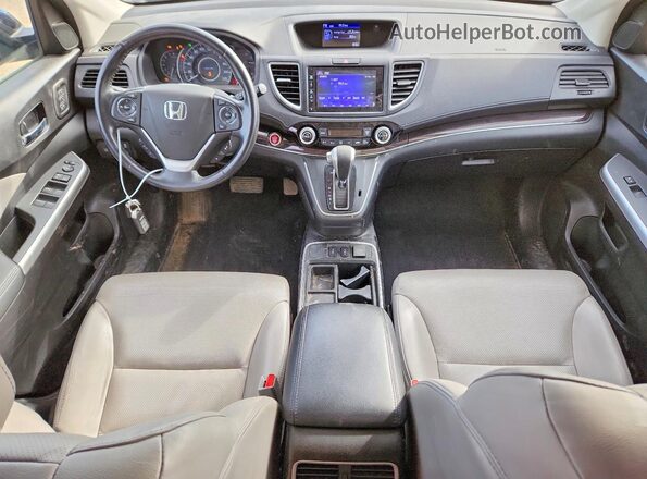 5J6RM4H98GL802045 2016 HONDA CR-V Blue 
