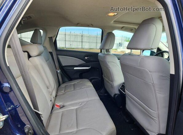 5J6RM4H98GL802045 2016 HONDA CR-V Blue 