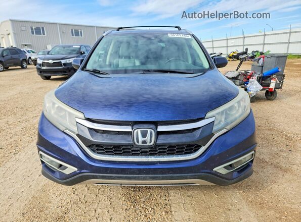 5J6RM4H98GL802045 2016 HONDA CR-V Blue 