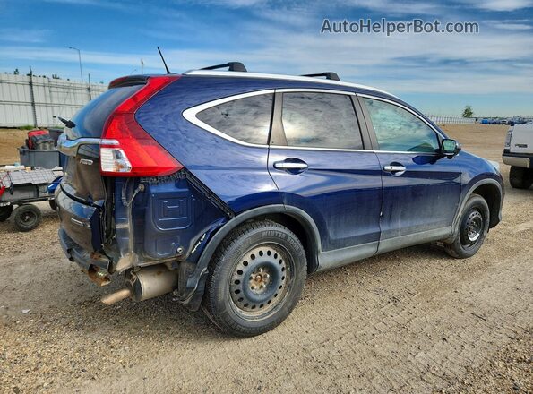 5J6RM4H98GL802045 2016 HONDA CR-V Blue 