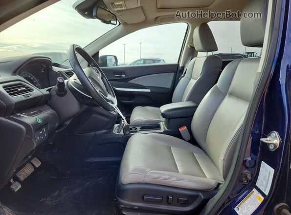 5J6RM4H98GL802045 2016 HONDA CR-V Blue 