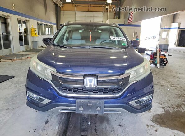 5J6RM4H99GL027030 2016 HONDA CR-V Blue Front view