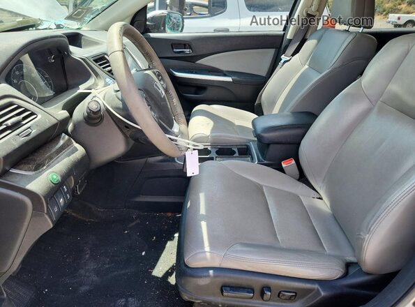 5J6RM4H99GL042806 2016 HONDA CR-V Silver Front interior view