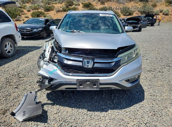 5J6RM4H99GL042806 2016 HONDA CR-V Silver Front view