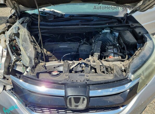 5J6RM4H99GL042806 2016 HONDA CR-V Silver Engine compartment view