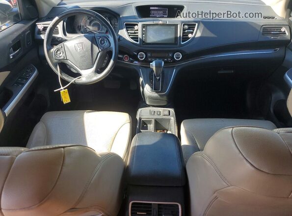 5J6RM4H99GL044782 2016 HONDA CR-V White Առջևի վահանակի տեսք