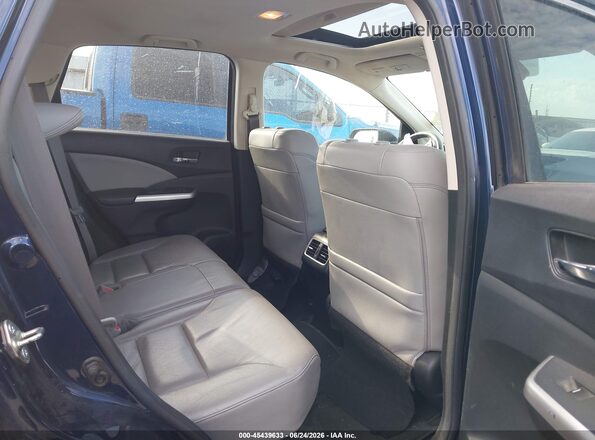 5J6RM4H99GL104267 2016 HONDA CR-V Blue VIN sticker view