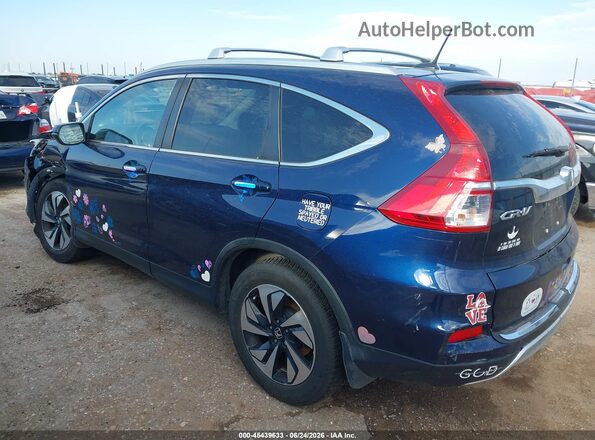 5J6RM4H99GL104267 2016 HONDA CR-V Blue Rear left
