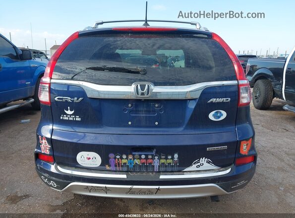 5J6RM4H99GL104267 2016 HONDA CR-V Blue 