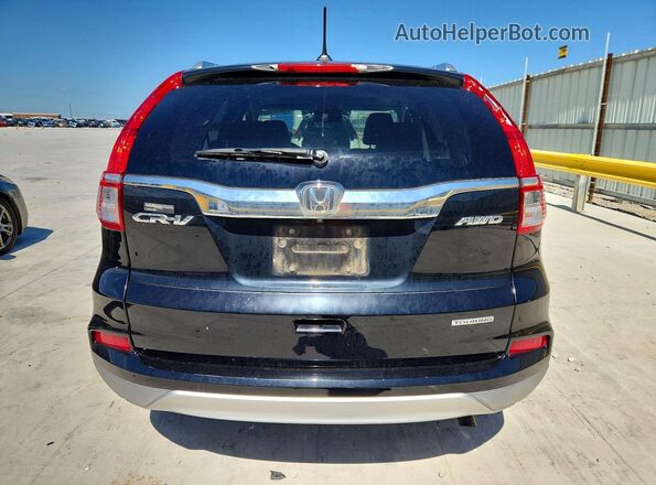 5J6RM4H9XGL040241 2016 HONDA CR-V Black უკანა ხედი